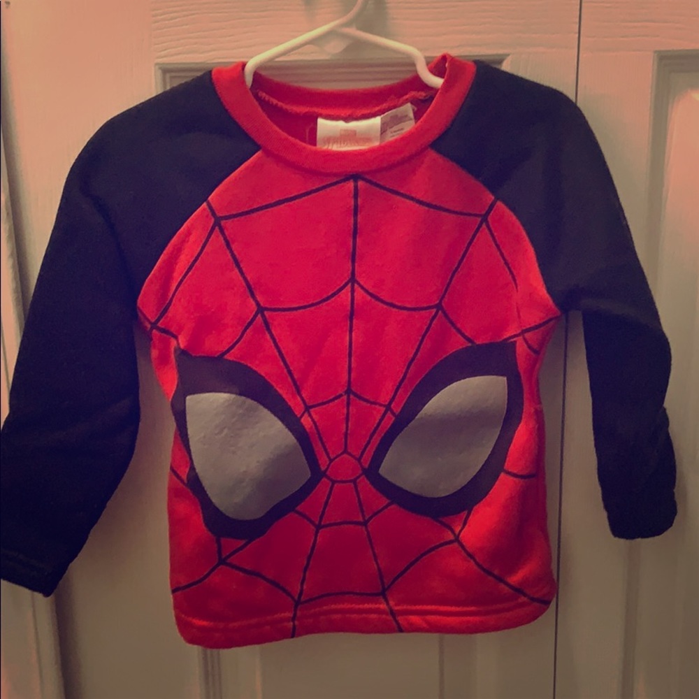 Spider-Man sweater and pants